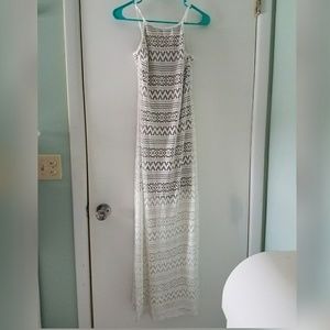 Long White Sun Dress